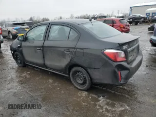 2023 Mitsubishi Mirage G4 ES with VIN ML32FUFJ9PHF02036, listed as a Copart auction lot 44941515 with 43,514 mi miles and Salvage Title. Bid and sale history available at carsss.com. Image 2.