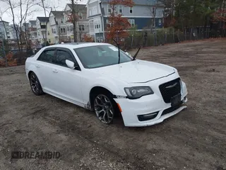 2018 Chrysler 300 with VIN 2C3CCABG5JH244829, listed as a IAAI auction lot 41726654 with 156,131 mi miles. Bid and sale history available at carsss.com. Image 1.