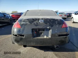 2007 Nissan 350Z with VIN JN1BZ34D27M504021, listed as a Copart auction lot 84696534 with 142,104 mi miles and Salvage Title. Bid and sale history available at DreamBid. Image 6.