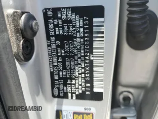 2013 Kia Sorento LX with VIN 5XYKT4A27DG391137, listed as a Copart auction lot 65649105 with 129,027 mi miles and Clean title. Bid and sale history available at DreamBid. Image 13.