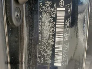 2007 Toyota Camry с VIN JTNBB46K173027554, выставлен на аукционе Copart как лот 59032725 с пробегом 202 695 миль миль и Чистый • Clean title. История ставок и продаж доступна на DreamBid. Изображение 12.