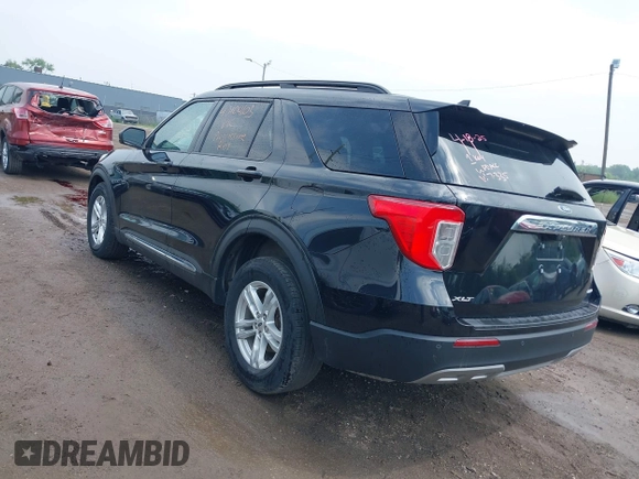 2022 Ford Explorer XLT с VIN 1FMSK8DH8NGA87335, выставлен на аукционе IAAI как лот 42396760 с пробегом 38 846 миль миль и . История ставок и продаж доступна на DreamBid. Изображение 3.