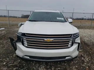 2021 Chevrolet Tahoe High Country with VIN 1GNSKTKL6MR394950, listed as a Copart auction lot 83181434 with 57,761 mi miles and Salvage Title. Bid and sale history available at carsss.com. Image 5.