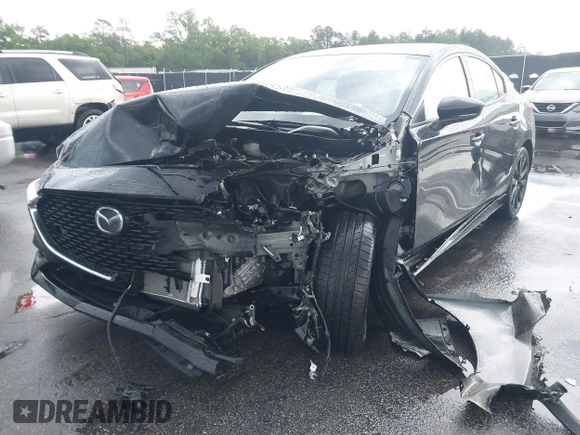 2024 Mazda 3 S Select Sport with VIN 3MZBPABM9RM431342, listed as a IAAI auction lot 42095623 with 3,444 mi miles and . Bid and sale history available at DreamBid. Image 6.