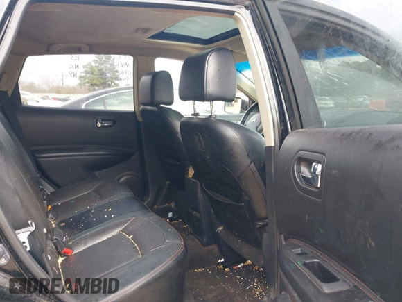 2012 Nissan Rogue S with VIN JN8AS5MT3CW256381, listed as a IAAI auction lot 41539784 with 185,851 mi miles. Bid and sale history available at carsss.com. Image 8.