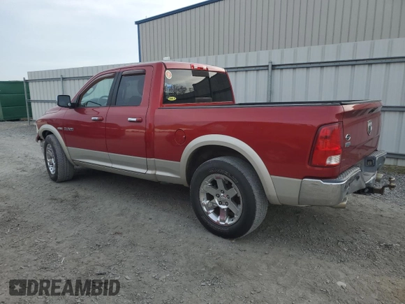 2009 Dodge 1500 SLT with VIN 1D3HB18T89S809918, listed as a Copart auction lot 43281745 with 146,155 mi miles and Salvage title. Bid and sale history available at DreamBid. Image 2.