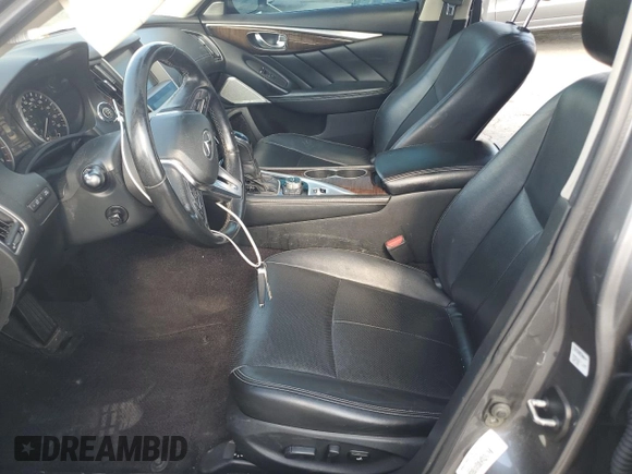 2018 Infiniti Q50 Luxe with VIN JN1EV7AR7JM443644, listed as a Copart auction lot 65035725 with 104,045 mi miles and Clean title. Bid and sale history available at DreamBid. Image 7.