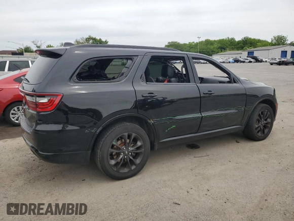 2021 Dodge Durango GT Plus with VIN 1C4RDJDG7MC523772, listed as a Copart auction lot 58276015 with 64,991 mi miles and Salvage title. Bid and sale history available at DreamBid. Image 3.