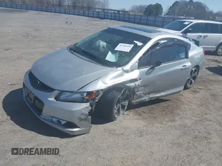 2012 Honda Civic Cpe Si with VIN 2HGFG4A58CH705850, listed as a IAAI auction lot 41782644 with 203,291 mi miles. Bid and sale history available at carsss.com. Image 2.