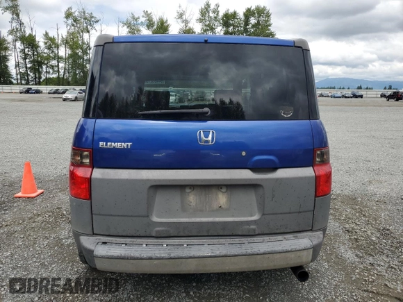 2004 Honda Element EX with VIN 5J6YH28684L025114, listed as a Copart auction lot 64485215 with Not provided miles and Salvage title. Bid and sale history available at DreamBid. Image 6.