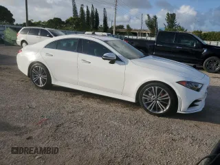 2021 Mercedes-Benz CLS with VIN W1K2J5JB2MA087196, listed as a Copart auction lot 79343564 with 0 mi miles and Non Repairable. Bid and sale history available at carsss.com. Image 4.