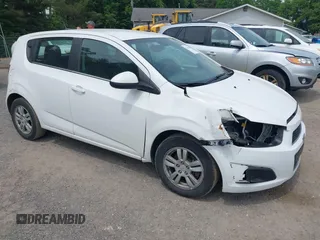 2012 Chevrolet Sonic LT with VIN 1G1JC6SH3C4105414, listed as a IAAI auction lot 42435826 with 103,964 mi miles and . Bid and sale history available at DreamBid. Image 1.