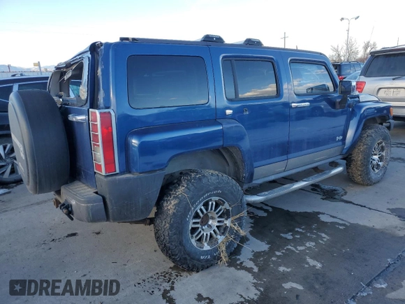 2006 Hummer H3 with VIN 5GTDN136968312278, listed as a Copart auction lot 88010285 with 201,734 mi miles and Salvage Title. Bid and sale history available at DreamBid. Image 3.