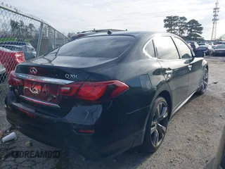 2017 Infiniti Q70 3.7 with VIN JN1BY1PR6HM210363, listed as a IAAI auction lot 41578525 with 111,792 mi miles and . Bid and sale history available at DreamBid. Image 4.