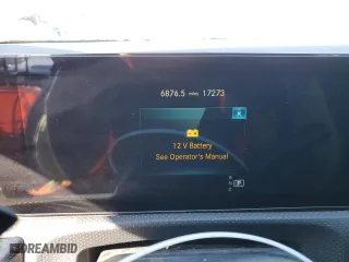 2022 Mercedes-Benz CLA with VIN W1K5J4HB1NN287249, listed as a Copart auction lot 46110735 with 17,273 mi miles and Salvage Title. Bid and sale history available at carsss.com. Image 9.