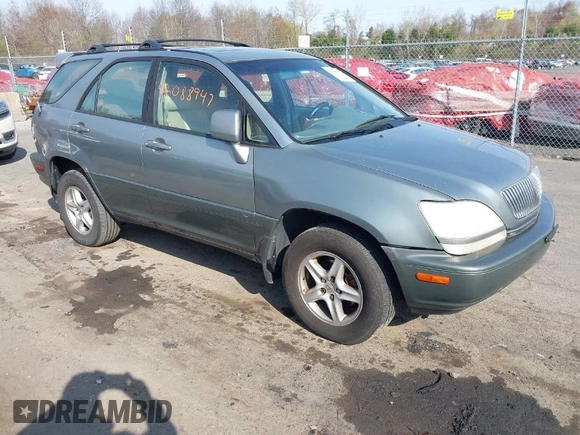 2003 Lexus RX 300 with VIN JTJHF10U330297793, listed as a IAAI auction lot 42088947 with 189,810 mi miles. Bid and sale history available at carsss.com. Image 1.