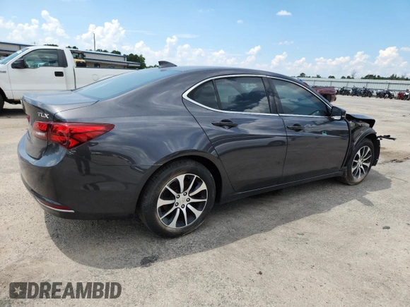 2016 Acura TLX with VIN 19UUB1F39GA006985, listed as a Copart auction lot 64071715 with 144,251 mi miles and Salvage title. Bid and sale history available at DreamBid. Image 3.