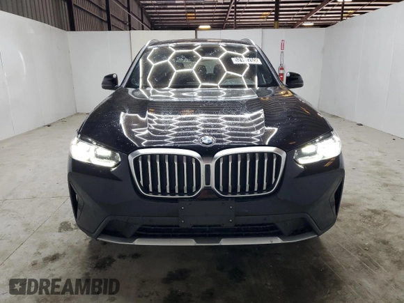 2024 BMW X3 xDrive30i with VIN 5UX53DP03R9T88438, listed as a Copart auction lot 52167265 with 30,466 mi miles and Clean Title. Bid and sale history available at carsss.com. Image 5.