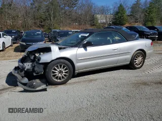 2002 Chrysler Sebring LXi with VIN 1C3EL55R22N169366, listed as a Copart auction lot 49495345 with 87,431 mi miles and Non repairable. Bid and sale history available at DreamBid. Image 1.
