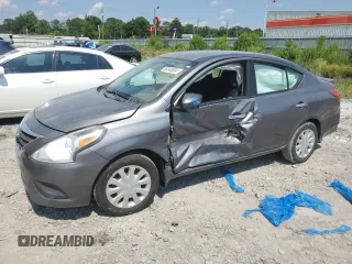 2018 Nissan Versa S Plus with VIN 3N1CN7AP1JL830643, listed as a Copart auction lot 59044904 with 34,533 mi miles and Salvage Title. Bid and sale history available at carsss.com. Image 1.
