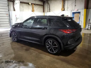 2024 Infiniti QX50 Sport with VIN 3PCAJ5FB0RF111251, listed as a Copart auction lot 74523554 with 2,563 mi miles and Salvage Title. Bid and sale history available at DreamBid. Image 2.