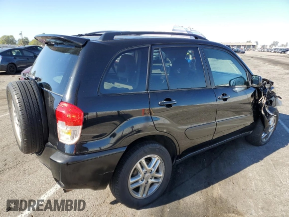2003 Toyota RAV4 with VIN JTEGH20V630108234, listed as a Copart auction lot 46493925 with 256,565 mi miles and Salvage Title. Bid and sale history available at DreamBid. Image 3.