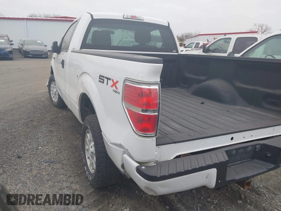 2013 Ford F-150 XL with VIN 1FTMF1EMXDKG20124, listed as a IAAI auction lot 41691986 with 80,408 mi miles. Bid and sale history available at carsss.com. Image 3.