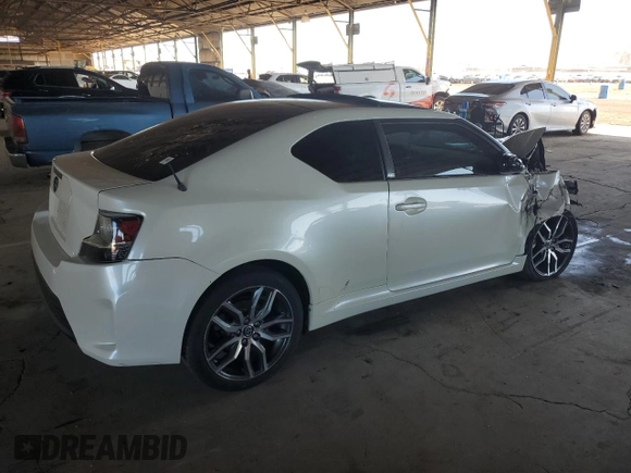 2015 Scion tC z VIN JTKJF5C70FJ003274, wystawiony jako Copart lot #53675415 z przebiegiem 83 326 mil mil oraz Szkoda całkowita • Salvage title. Historia ofert i sprzedaży dostępna na DreamBid. Obrazek 3.