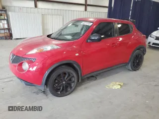 2014 Nissan Juke S with VIN JN8AF5MR0ET455059, listed as a Copart auction lot 62277245 with 171,331 mi miles and Salvage title. Bid and sale history available at DreamBid. Image 1.