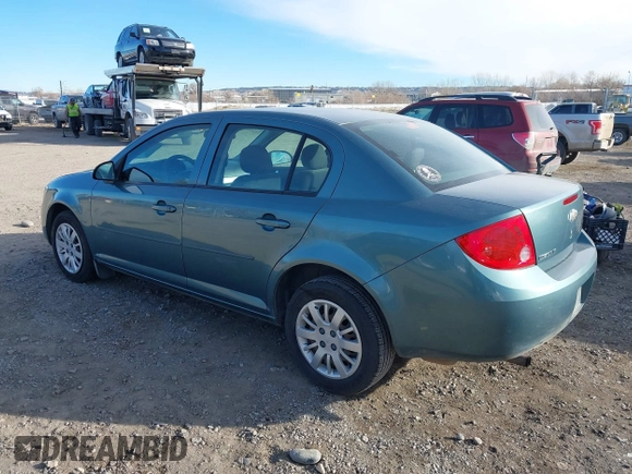 2010 Chevrolet Cobalt 1LT with VIN 1G1AD5F55A7206280, listed as a IAAI auction lot 41194312 with 148,315 mi miles and . Bid and sale history available at DreamBid. Image 3.