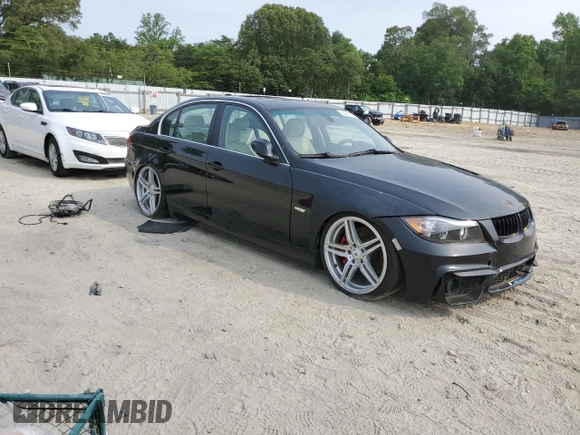 2007 BMW 3 Series 335i with VIN WBAVB73557VF51747, listed as a Copart auction lot 59434145 with Not provided miles and Clean title. Bid and sale history available at DreamBid. Image 4.