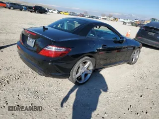 2013 Mercedes-Benz SLK 350 z VIN WDDPK5HA4DF057748, wystawiony jako Copart lot #47574865 z przebiegiem Nie podano mil oraz Szkoda całkowita • Salvage title. Historia ofert i sprzedaży dostępna na DreamBid. Obrazek 3.