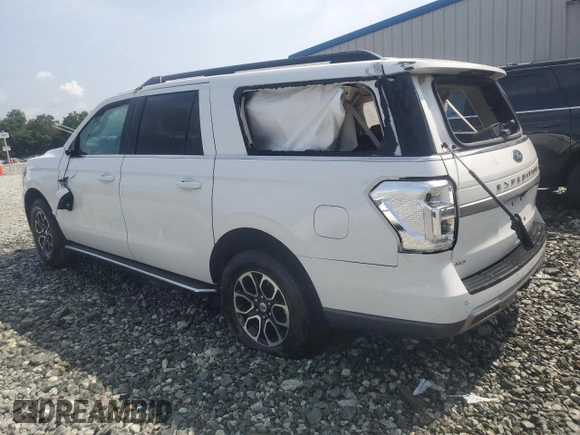2023 Ford Expedition Max XLT with VIN 1FMJK1H80PEA04041, listed as a Copart auction lot 60801085 with 72,004 mi miles and Non repairable. Bid and sale history available at DreamBid. Image 2.