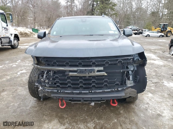 2021 Chevrolet Suburban Z71 with VIN 1GNSKDKD3MR342013, listed as a Copart auction lot 46223815 with 42,435 mi miles and Salvage Title. Bid and sale history available at carsss.com. Image 5.