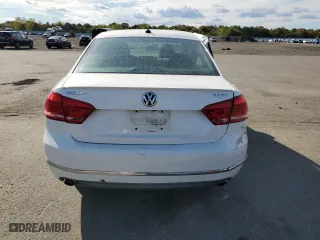 2013 Volkswagen Passat SEL Premium with VIN 1VWCM7A34DC083047, listed as a Copart auction lot 75218054 with 0 mi miles and Salvage Title. Bid and sale history available at carsss.com. Image 6.