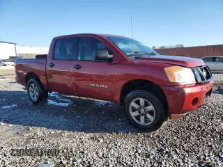 2013 Nissan Titan XE with VIN 1N6BA0EJ7DN300499, listed as a Copart auction lot 41383345 with 180,371 mi miles and Salvage Title. Bid and sale history available at carsss.com. Image 4.