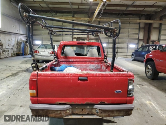1996 Ford Ranger XL with VIN 1FTCR10A4TUB87497, listed as a Copart auction lot 60169045 with 156,171 mi miles and Clean title. Bid and sale history available at DreamBid. Image 6.
