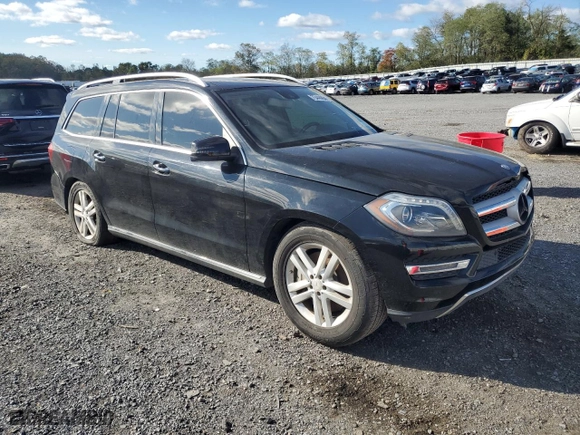 2013 Mercedes-Benz GL-Class GL 450 with VIN 4JGDF7CE9DA257329, listed as a Copart auction lot 75448984 with 0 mi miles and Clean Title. Bid and sale history available at carsss.com. Image 4.