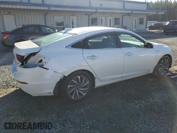 2020 Honda Insight Touring with VIN 19XZE4F90LE012358, listed as a Copart auction lot 45028165 with 63,986 mi miles and Salvage Title. Bid and sale history available at carsss.com. Image 3.