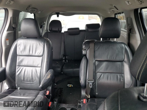 2015 Toyota Sienna SE with VIN 5TDXK3DCXFS670630, listed as a Copart auction lot 51305415 with 142,892 mi miles and Salvage Title. Bid and sale history available at carsss.com. Image 10.