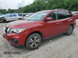 2017 Nissan Pathfinder SL with VIN 5N1DR2MM5HC910152, listed as a Copart auction lot 62941865 with 90,949 mi miles and Clean title. Bid and sale history available at DreamBid. Image 1.