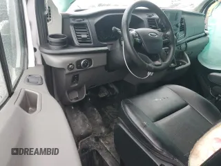 2023 Ford Transit Cargo with VIN 1FTBR1C84PKA41655, listed as a Copart auction lot 42423115 with 125,492 mi miles and Salvage Title. Bid and sale history available at carsss.com. Image 8.