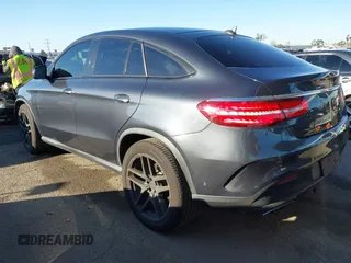 2016 Mercedes-Benz GLE 450 AMG with VIN 4JGED6EBXGA012888, listed as a IAAI auction lot 41674432 with 61,780 mi miles and . Bid and sale history available at DreamBid. Image 3.