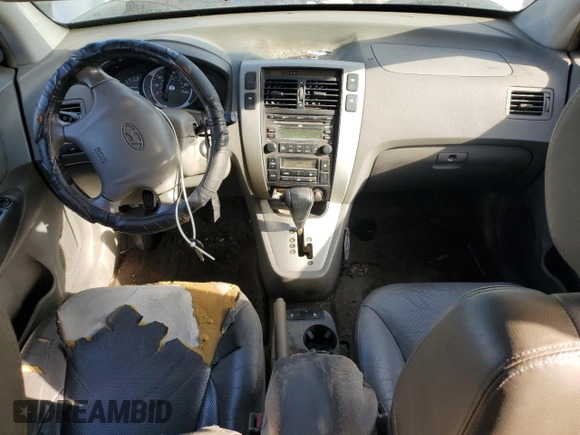 2007 Hyundai Tucson SE with VIN KM8JN12DX7U669516, listed as a Copart auction lot 75064014 with 60,360 mi miles and Salvage Title. Bid and sale history available at carsss.com. Image 8.