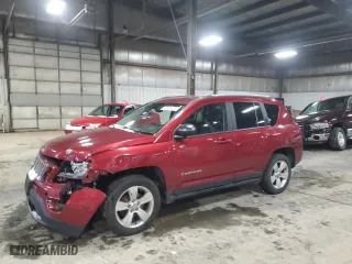2017 Jeep Compass 75th Anniversary Edition with VIN 1C4NJDBB1HD154231, listed as a Copart auction lot 47603475 with 95,202 mi miles and Salvage Title. Bid and sale history available at carsss.com. Image 1.