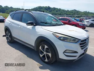 2017 Hyundai Tucson Night Edition with VIN KM8J33A29HU424354, listed as a IAAI auction lot 42526994 with 110,521 mi miles and . Bid and sale history available at DreamBid. Image 1.