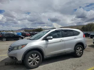 2013 Honda CR-V EX with VIN 2HKRM4H58DH677602, listed as a Copart auction lot 51869445 with 130,043 mi miles and Salvage Title. Bid and sale history available at carsss.com. Image 1.