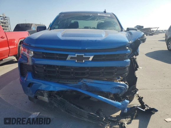 2024 Chevrolet Silverado 1500 RST with VIN 1GCUDEE8XRZ208610, listed as a Copart auction lot 52831005 with 0 mi miles and Salvage Title. Bid and sale history available at carsss.com. Image 5.
