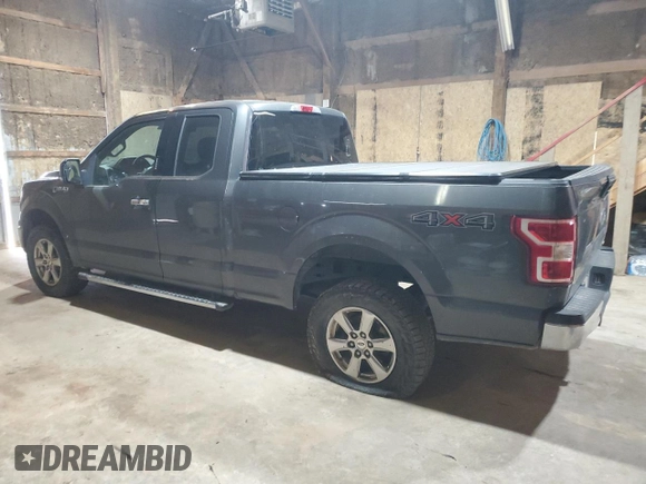 2018 Ford F-150 XL с VIN 1FTFX1EG7JKF57219, выставлен на аукционе Copart как лот 48829385 с пробегом 128 332 миль миль и Списание • Salvage title. История ставок и продаж доступна на DreamBid. Изображение 2.