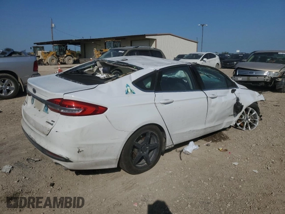 2017 Ford Fusion Hybrid SE с VIN 3FA6P0LU8HR356816, выставлен на аукционе Copart как лот 51005915 с пробегом Не указан миль и Списание • Salvage title. История ставок и продаж доступна на DreamBid. Изображение 3.